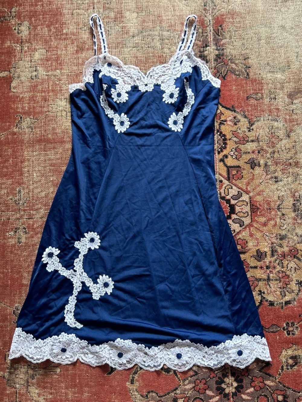 Vintage 1960's Lingerie Slip Dress